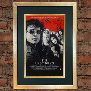 The Lost Boys Movie Poster Quality Autograph Mounted Signed Photo Reprint A4 731