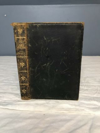 Old The Three Musketeers By Alexandre Dumas From Thomas Nelson And Sons Faux Lea