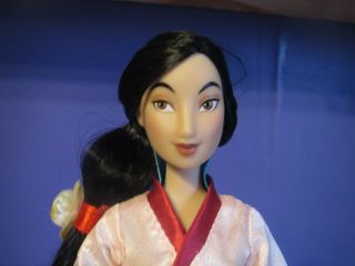 Disney Store Classic Princess Mulan Doll Barbie Size
