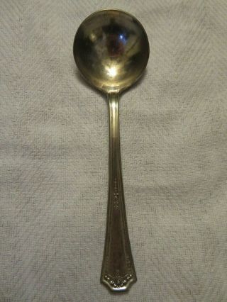 Epns National Silver Co Silverplate Soup Spoon Ntsnin