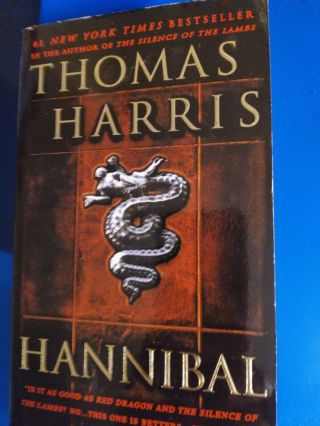 Thomas Harris Signed Book Hannibal Silence Of The Lambs Rare