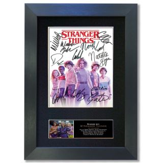 Stranger Things 2 Quality Autograph Mounted Signed Photo Reprint Poster A4 849