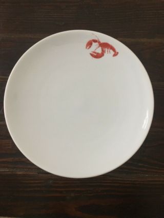 Studio Nova Lobster Red Salad Plate 8 1/4” Fine China Euc England Set 4