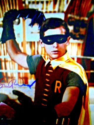 Batman; Burt Ward  Robin  8 X 10 Autograph W/loa