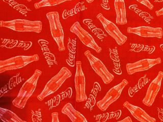 Vintage Coca Cola Fabric Bottles
