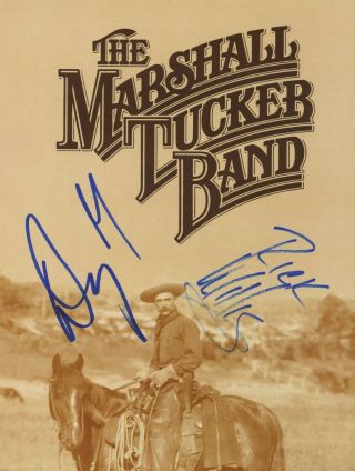 The Marshall Tucker Band autographed live show poster 2009 Doug Gray 3