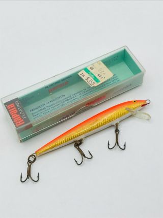 Old Stock Vintage Rapala Floater Fishing Lure 4”