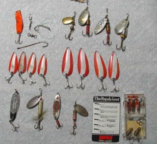 Vtg.  Fishing Lures - Old Codger Trick Box 1.  All Lures,  Have Caught Fish