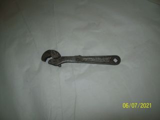 Heller 6 " Masterench Self Adjusting Wrench Made In Usa Horse Logo Patent Vintage