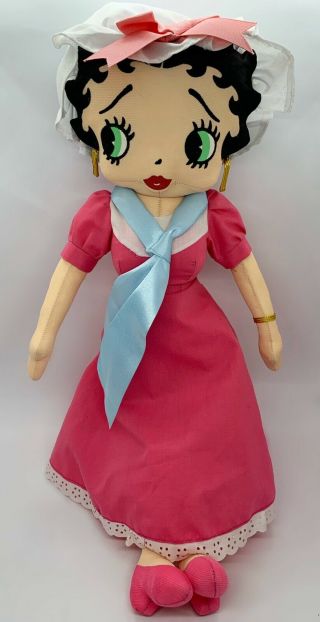 1999 Rare Little Bo Peep Betty Boop Plush Doll King Features Syndicate Inc 17 "