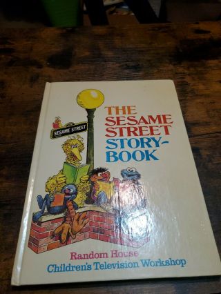 Vintage 1971 The Sesame Street Story - Book By Random House
