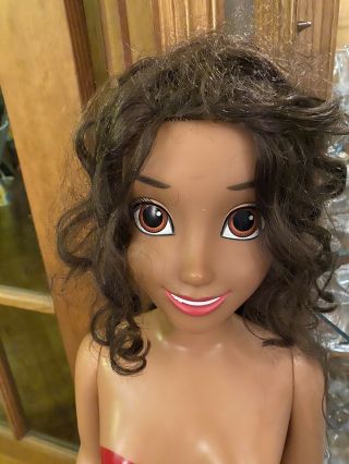 Disney Princess Elana 38” Doll w/ Life - like Hair 3