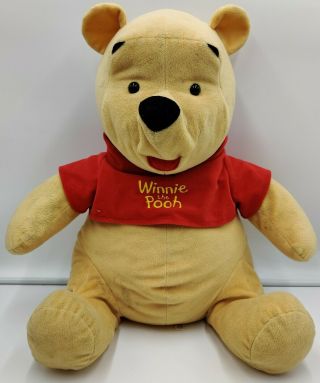 Large Winnie The Pooh 18” Fisher Price Plush Soft Toy Disney Plush Teddy