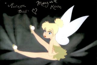 Margaret Kerry Signed Autographed 4x6 Photo Disney Tinker Bell Peter Pan 4