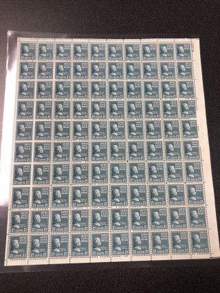Us Sc 826,  21c Stamp Chester A.  Arthur Sheet Of 100 Vf/ Mnh - Post Office Fresh