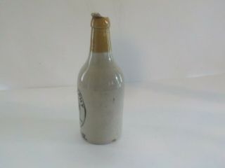 ANTIQUE STONEWARE BOTTLE CON.  MURPHY ENGLISH BREWED GINGER BEER SYRACUSE NY 2