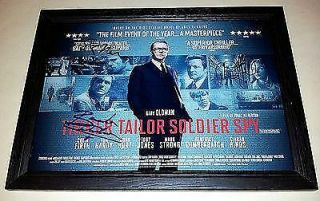 Tinker Tailor Soldier Spy Pp Cast X3 Signed & Framed 12 " X8 " Poster