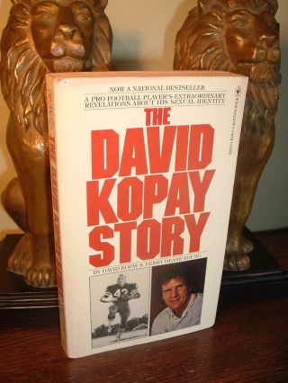 The David Kopay Story (first Gay Nfl Player To Come Out) - Vintage 1977 Pb