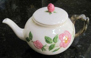 Franciscan Teapot Desert Rose - Made In The Usa