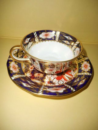 Royal Crown Derby Imari Cup And Saucer Pattern 2451