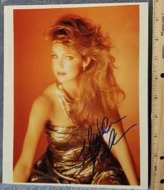 Heather Locklear Actress & Producer Hand Signed 8x10 Autographed Photo W