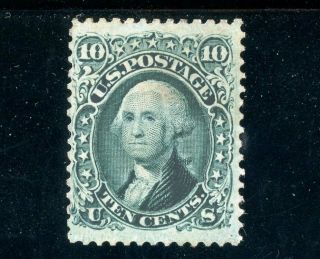 Usastamps Fvf Us 1861 Civil War Issue Washington Scott 68 Ng
