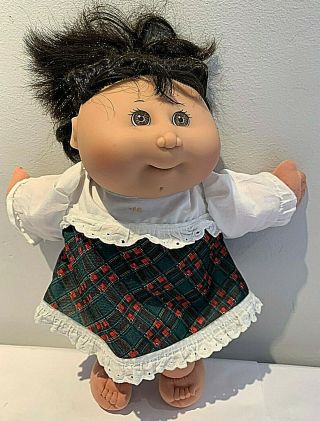 Vintage 1995 ' Mattel ' s First Edition ' CABBAGE PATCH Doll Brown Eyes,  Signed 2