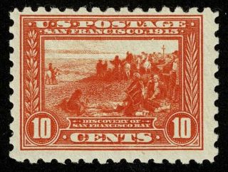 Scott 404 10c Panama - Pacific Exposition 1915 H Og