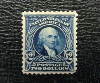 Nystamps Us Stamp 312 Og H $875 M7x382