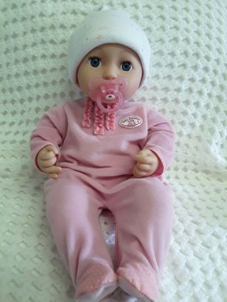 Zapf Baby Annabell Doll 43cm So - Soft Cuddly Body From 2 Years