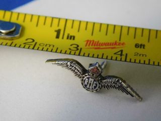 Rcaf Royal Canadian Air Force Wings Hat Lapel Pin Vintage Military Forces