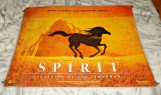 Spirit: Stallion Of The Cimarron Uk Quad Movie Cinema Poster Teaser