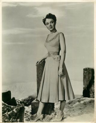 Vintage 1960s Film Photo - Unknown Actress