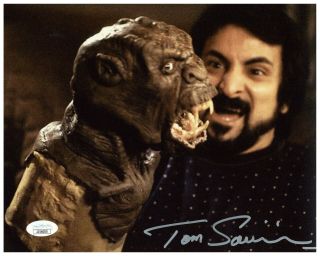 Tom Savini Autograph Signed 8x10 Photo - Friday The 13th Makeup (jsa)