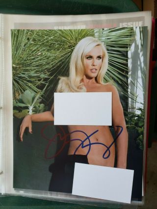 Jenny Mccarthy Full Nude Signed 8x10 Photo Autographed Picture The Masked Singer