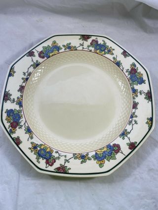 Vintage Royal Doulton China Cromer Serving Plate 12.  5 " Cake Plate D4732