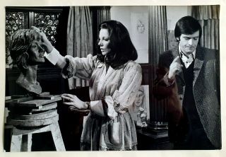 Fear In The Night Vintage 1972 Photograph 10 " X7 " Collins,  Bates,  Hammer