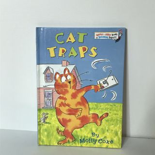 Molly Coxe Cat Traps Vintage Hardcover Picture Book 1996 Bright And Early Books