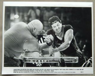 Sylvester Stallone & Rick Zumwalt In Over The Top,  8 X 10 Film Press Photo