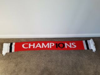 Manchester United Official Champions Vintage Football Scarf Soccer England 0027