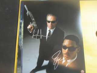 Will Smith/tommy Lee Jones 11x14 Signed Photo Hologram Men In Black
