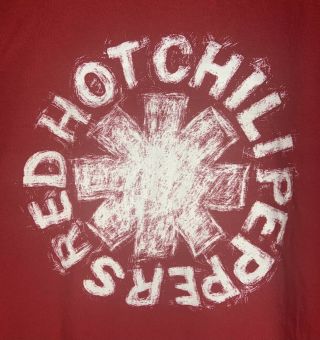 Red Hot Chili Peppers T - Shirt Mens 2xl/xxl Vintage Rock Band Authentic