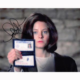 Jodie Foster - Silence Of The Lambs (80943) Authentic Autographed 8x10,