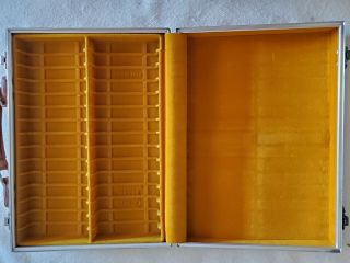 Vintage,  Bmi Beaux Merzon 30 - Count Brown Cassette Tape Case Storage Case