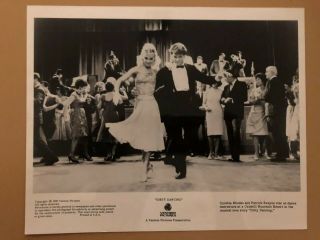 Dirty Dancing.  Rare Press Photo 1987.  Patrick Swayze.  Cynthia Rhodes.