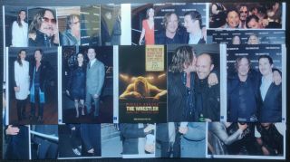 The Wrestler (2008) Various Film Premiere/event Press Photos X23 - Mickey Rourke