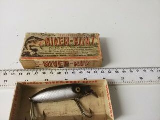 Rare Vintage Heddon - - River Runt Spook Floater - - Bass,  Sea,  Salmon Fishing Lure