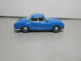 Wiking Made In Germany Vw Volkswagen Karmann Ghia Blue Vintage Classic Car 1/43