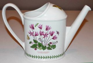 Vintage Portmeirion Botanic Garden Narcissus & Cyclamen Watering Can Old Mark