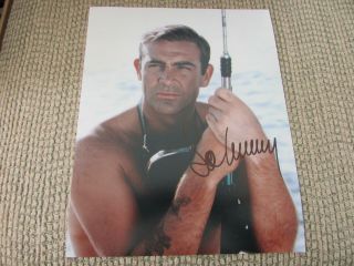 Sean Connery James Bond 007 8x10 H Photo Signed